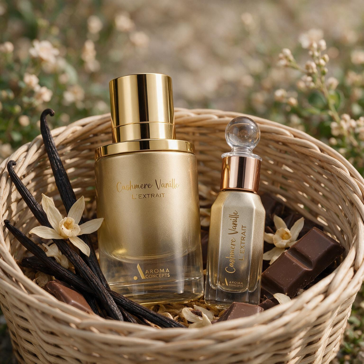 Cashmere Vanille L’Extrait & Oil Bundle by Aroma Concepts