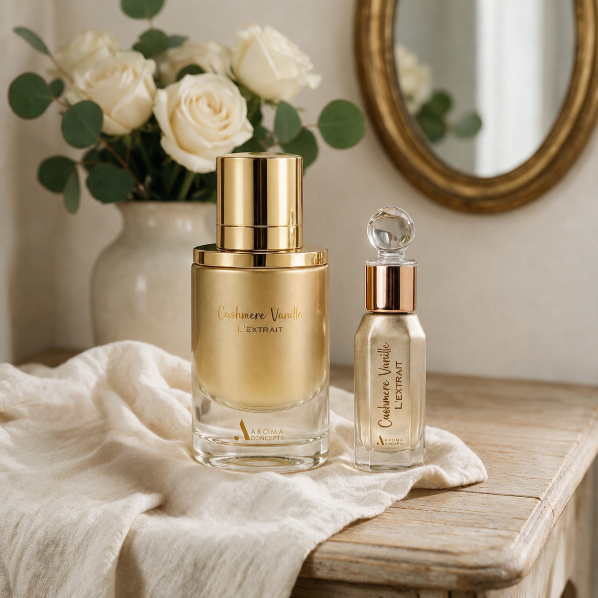 Cashmere Vanille L’Extrait & Oil Bundle by Aroma Concepts