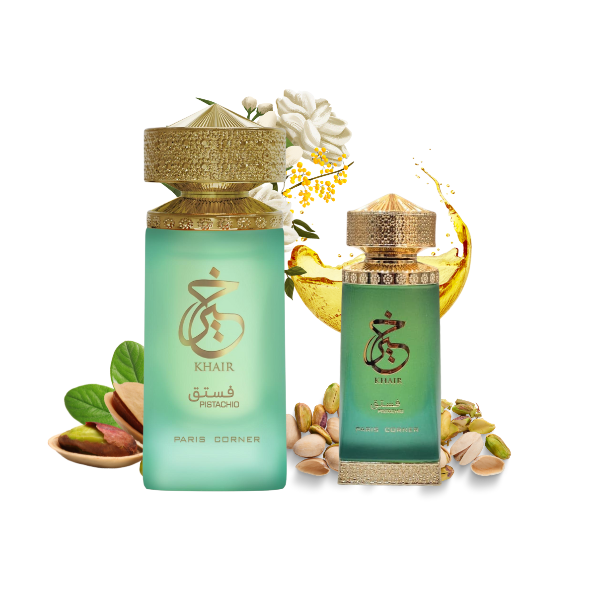 Bundle Khair Pistachio Oil & Perfume EDP