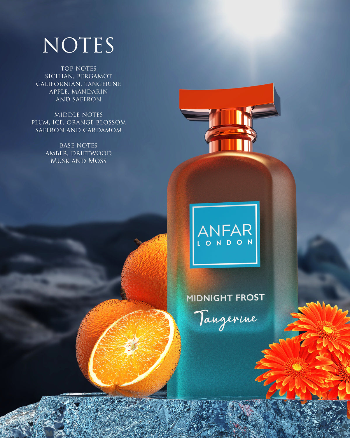 Midnight Frost Tangerine unisex perfume 