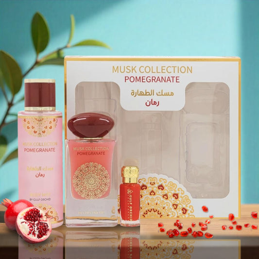 MUSK COLLECTION GIFT SET - POMEGRANATE