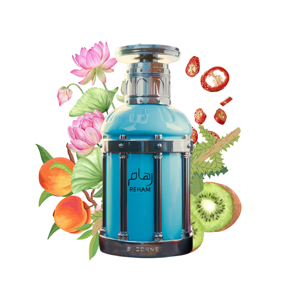 Reham Wild Mineral - Unisex Perfume Fragrance for Summer