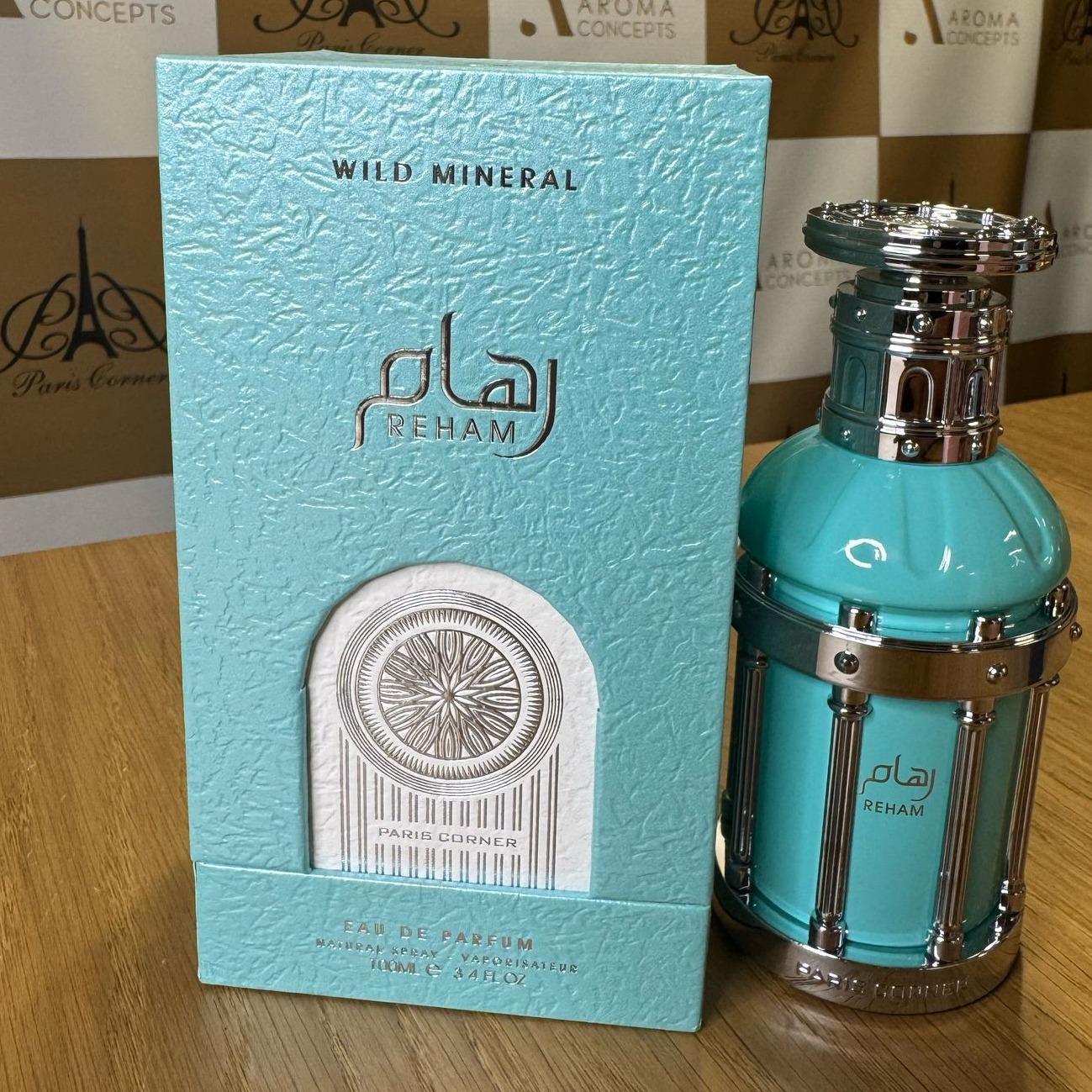 Reham Wild Mineral - Unisex Perfume Fragrance for Summer