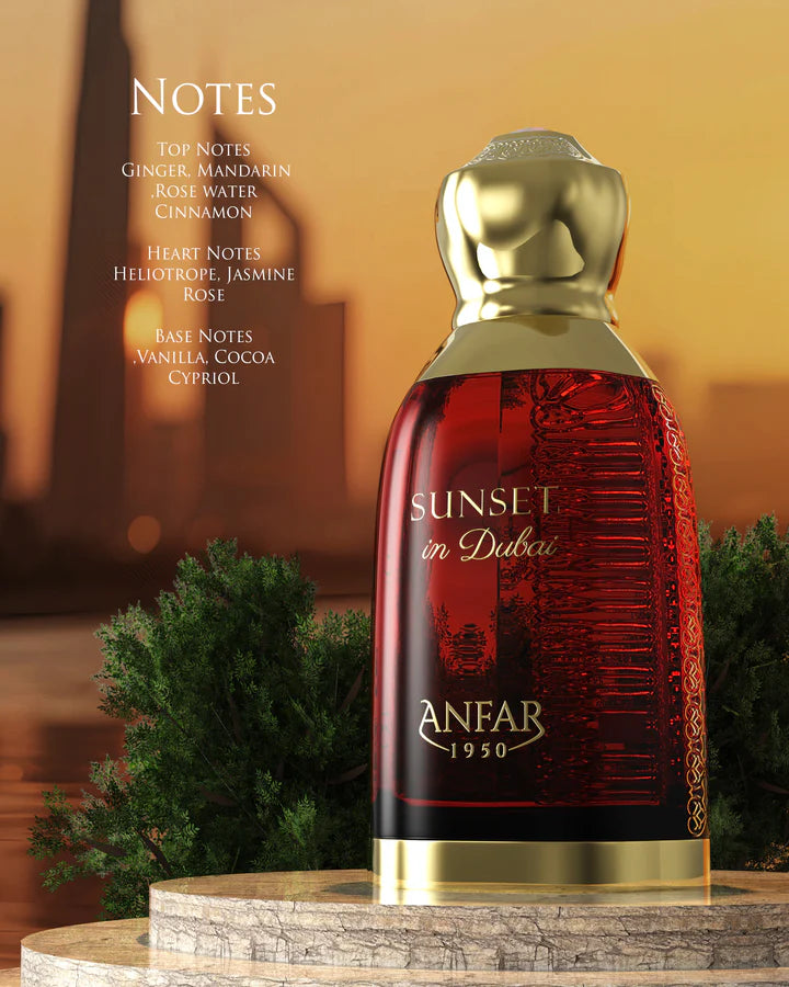 sunset in dubai by oud al anfar  unisex perfume 