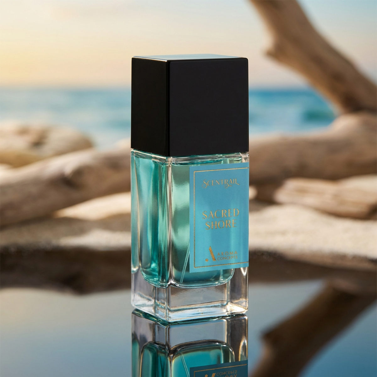 sacred shore unisex perfume - scentrail by aromaconcepts