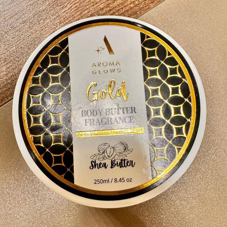  Gold  Body Butter Fragrance Cream 250ml 