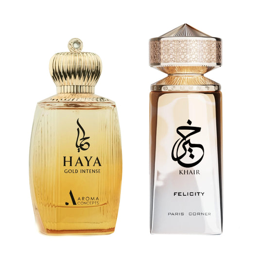 Bundle Felicity Khair & Haya Gold Intense