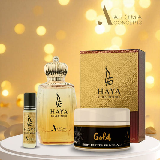  Bundle Haya Gold Intense & Gold Body Butter