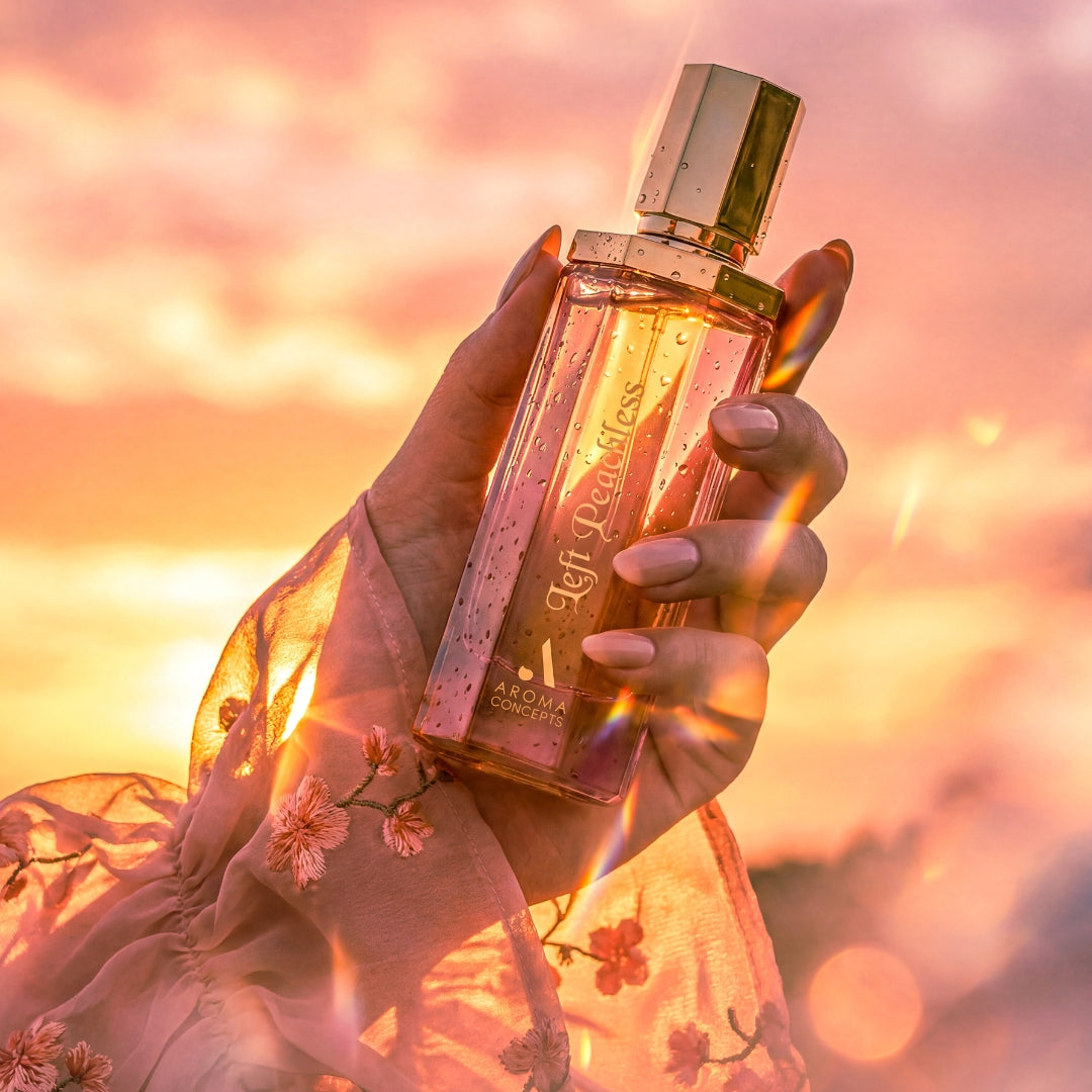 perfume set - left peachless