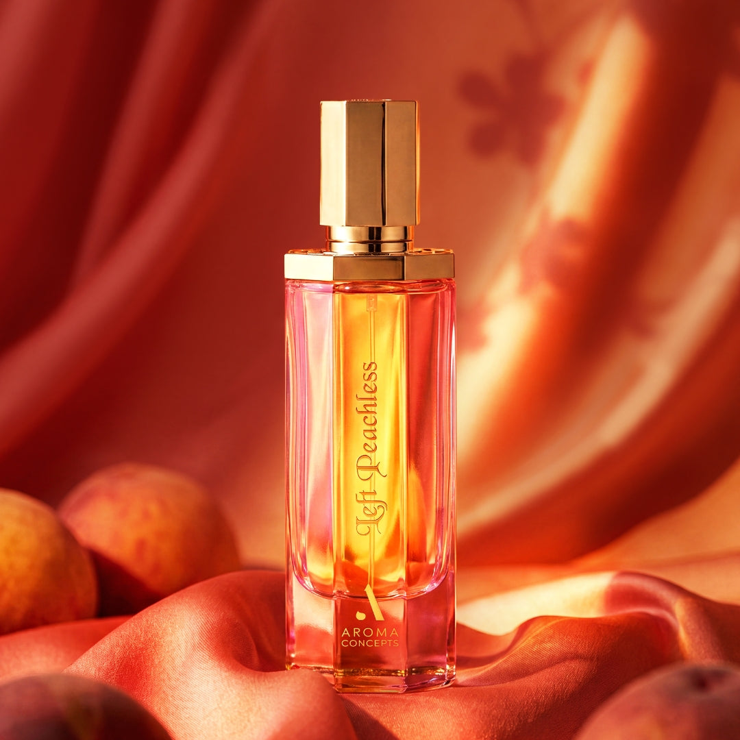 left peachless perfume for women by aromaconcepts